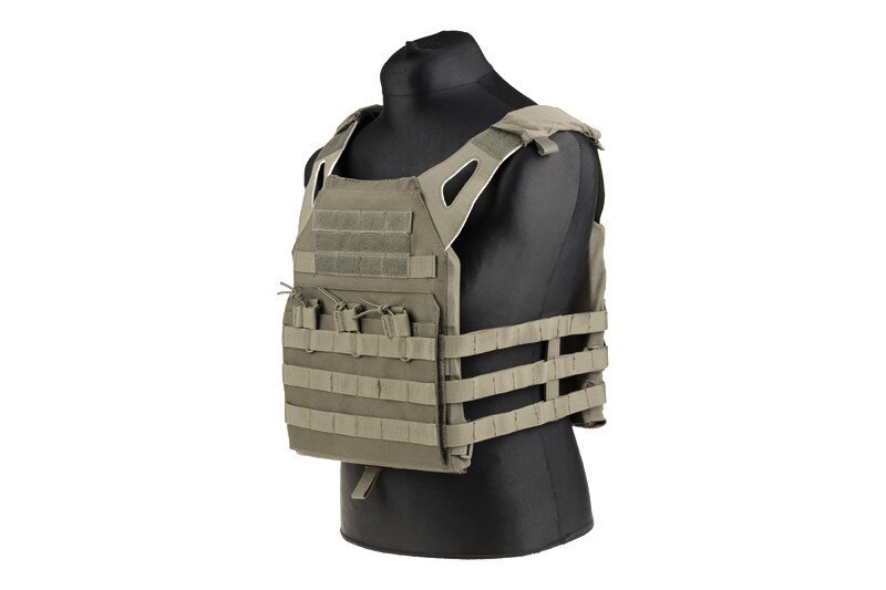 Jump type tactical vest OD