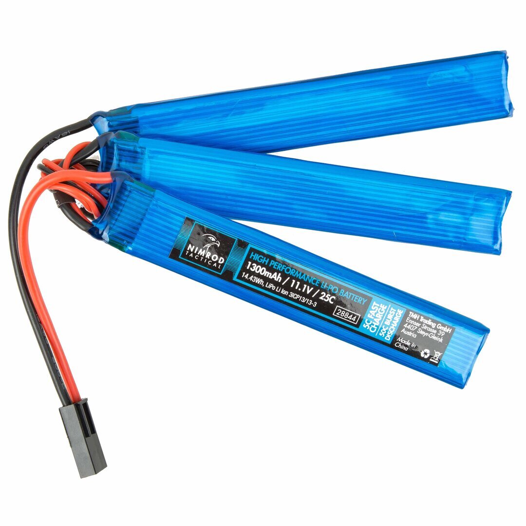 Nimrod Lipo 11.1V 1300mAh 25C Split Type