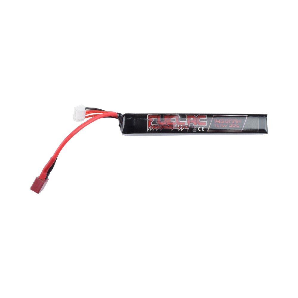 FUEL BATTERIA LI-PO 11.1V X 1450MAH 30C STICK CONNETTORE DEANS