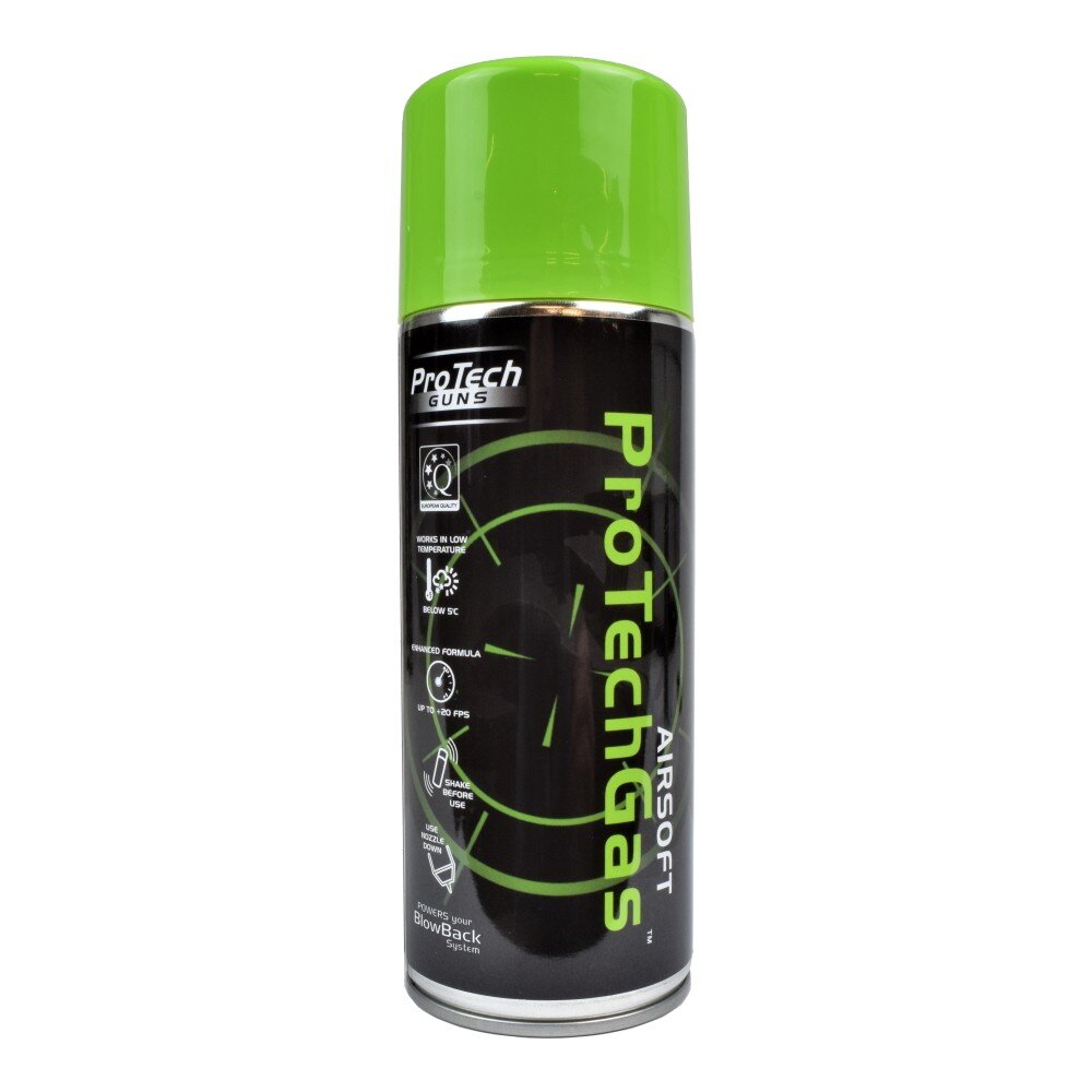 PROTECH GUNS AIRSOFT PROTECHGAS 400ML/520ML